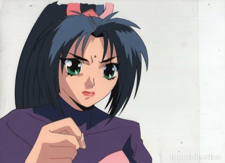 Comics: Shin Hakkenden original Japanese animation cel w/douga B21