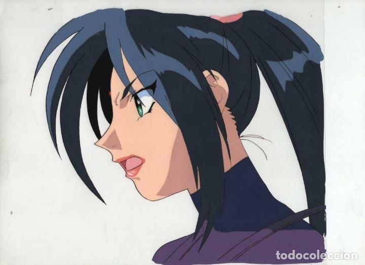 Comics: Shin Hakkenden original Japanese animation cel w/douga C11