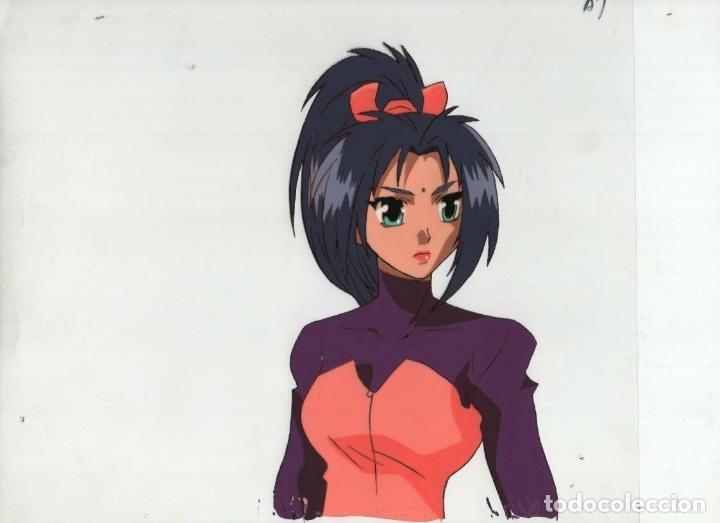 Comics: Shin Hakkenden original Japanese animation cel w/douga A7