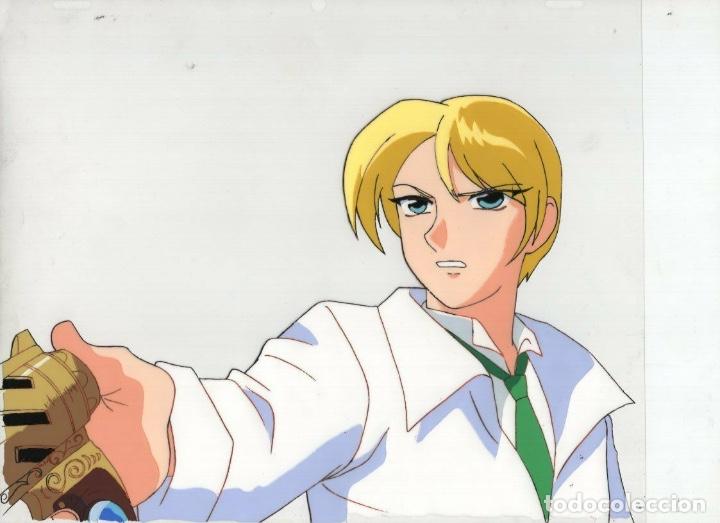 Comics: Shin Hakkenden original Japanese animation cel w/douga A66
