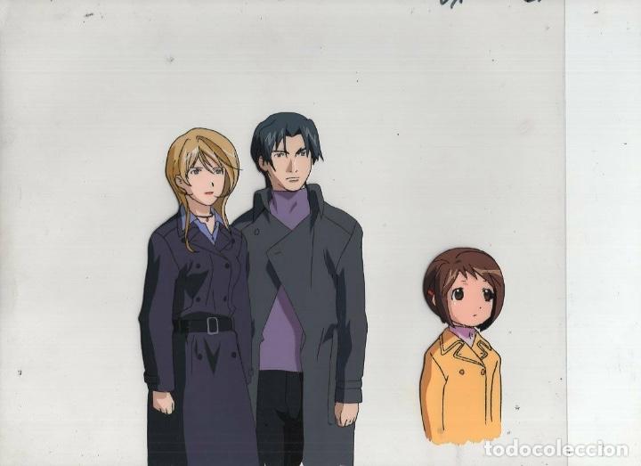 Comics: Figure 17 Tsubasa & Hikaru original Japanese animation cel w/douga B12/36