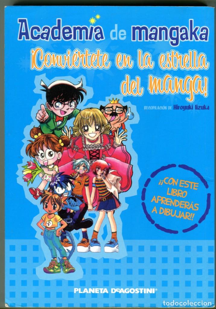 Fumetti: ACADEMIA DE MANGAKA PLANETA DE AGOSTINI + DE 200 PAGINAS PARA APRENDER A DIBUJAR MANGA
