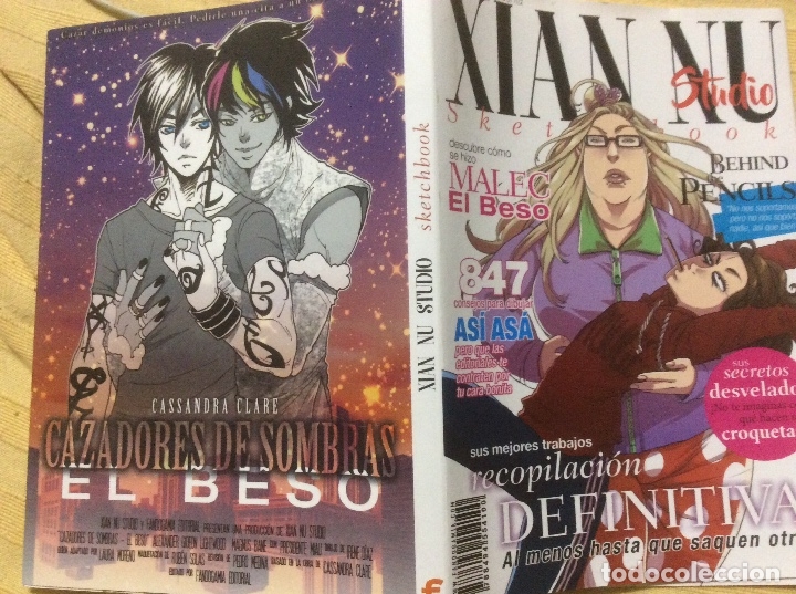 Comics : Xian nu studio el beso cazadores de sombras cassandra clare sus mejores trabajos manga gay