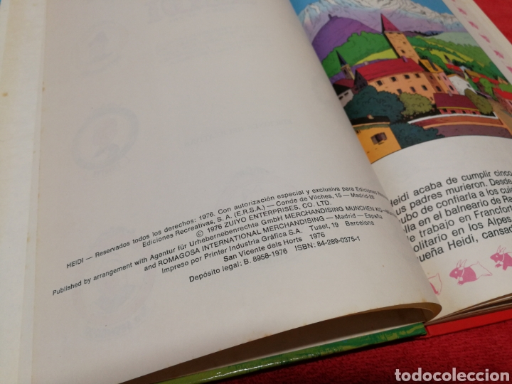 C&oacute;mics: HEIDI.EDICIONES RECREATIVAS.1976 - Foto 4