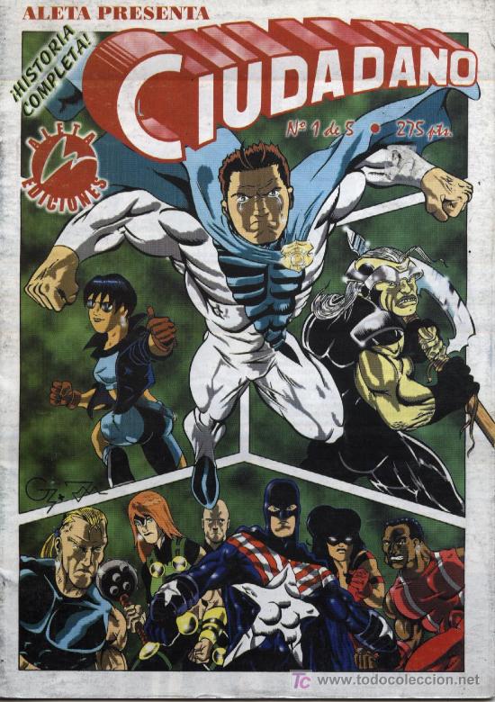 C&oacute;mics: Ciudadano - Aleta Ediciones - n&ordm; 1 de 5; 1999 - Foto 1