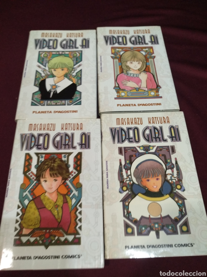 Comics : Video gilr Ai, del 1 al 4, planeta, manga