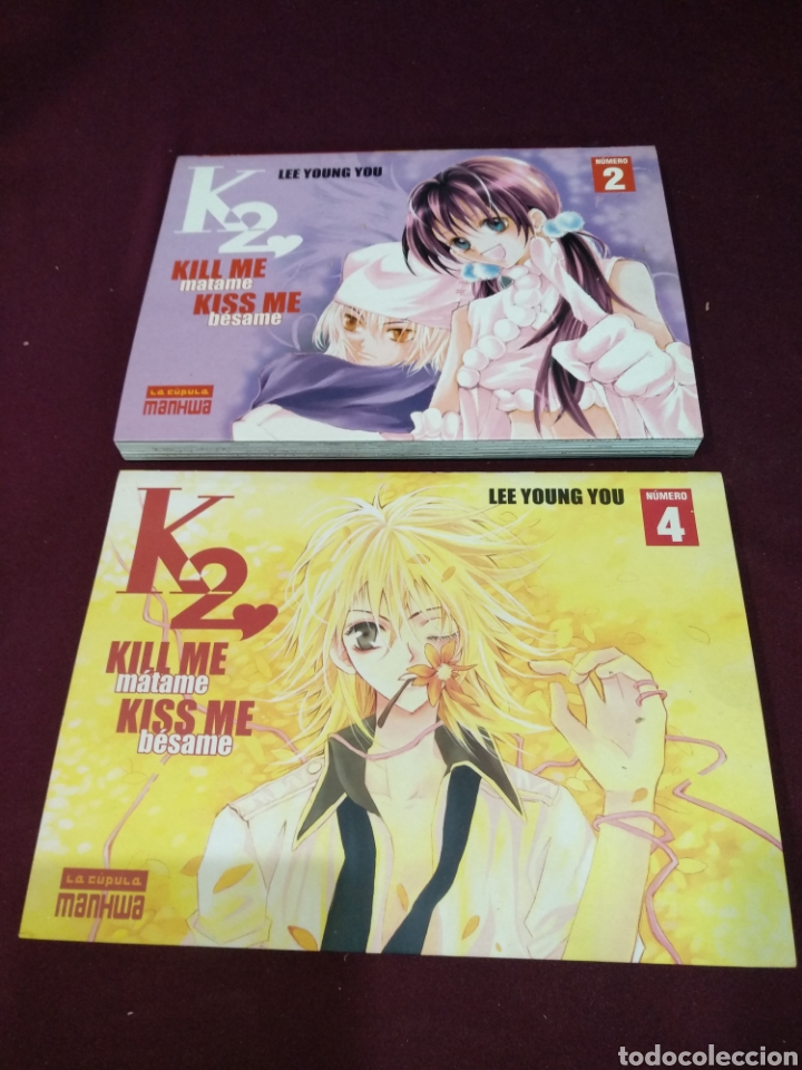 Comics : Manga, K2 matame besame, n&deg; 2 y 4, la c&uacute;pula