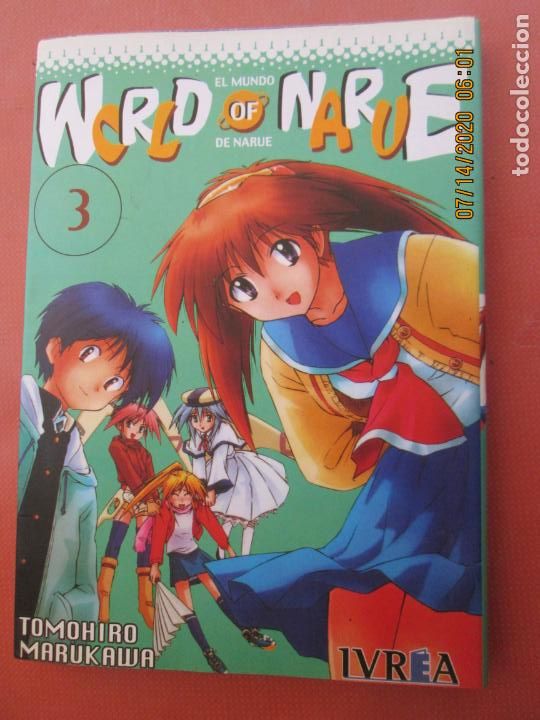 Fumetti: WORD NARUE VOL- 3 EL MUNDO DE NARUE - TOMOHIRO MARUKAWA - IVREA - 2002
