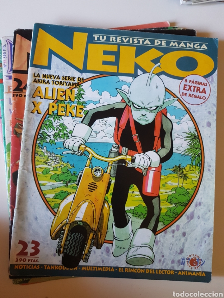 Comics: LOTE REVISTA NEKO N&ordm; 19 20 22 23 24 - FALTAN P&Aacute;GINAS DE COLOR CENTRALES - CAMALE&Oacute;N EDICIONES
