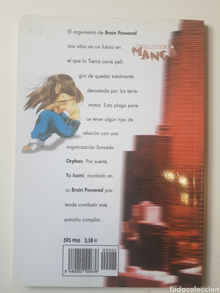 C&oacute;mics: BRAIN POWERED 2 - BIBLIOTECA MANGA - PLANETA DE AGOSTINI - Foto 2