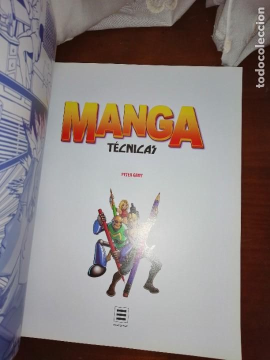 C&oacute;mics: Libro manga, t&eacute;cnicas de Peter gray - Foto 3