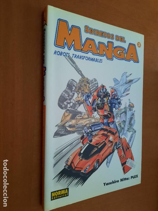 Comics: SECRETOS DEL MANGA 3. ROBOTS TRANSFORMABLES. R&Uacute;STICA. BUEN ESTADO.