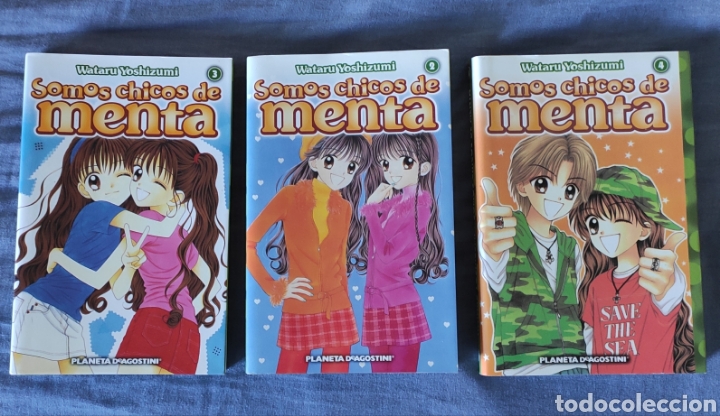 Fumetti: Somos chicos de menta. Antigua edici&oacute;n. 2-4. Wataru Yoshizumi. Planetadeagostini comics