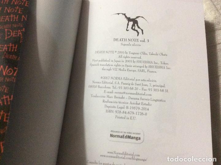 C&oacute;mics: Death note 3 norma una intensa carrera - Foto 2