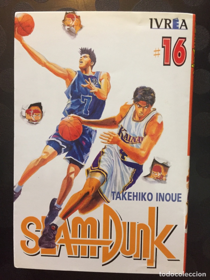 C&oacute;mics: SLAM DUNK de TAKEHIKO INOUE N.16 Ed IVR&Eacute;A ( 2003 ) - Foto 1