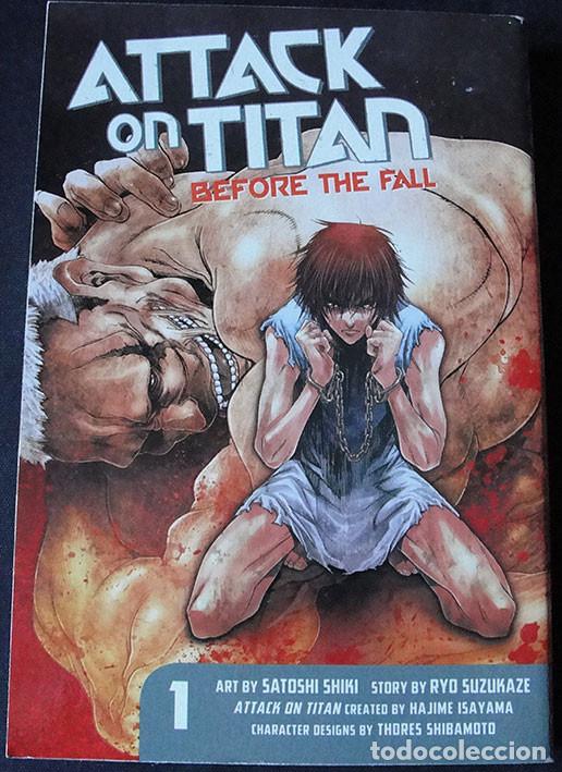 C&oacute;mics: ATTACK ON TITAN - BEFORE THE FALL 1 - COMIC MANGA - EN INGLES - - Foto 1