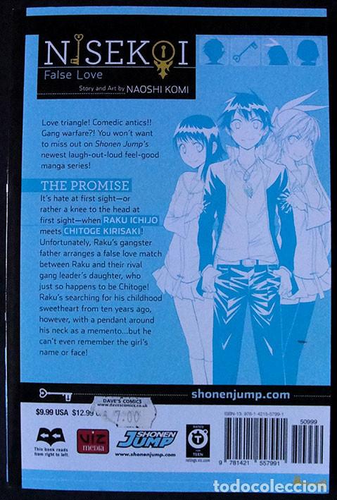 C&oacute;mics: NISEKOI VOL 1 - FALSE LOVE - COMIC MANGA - EN INGLES - - Foto 2