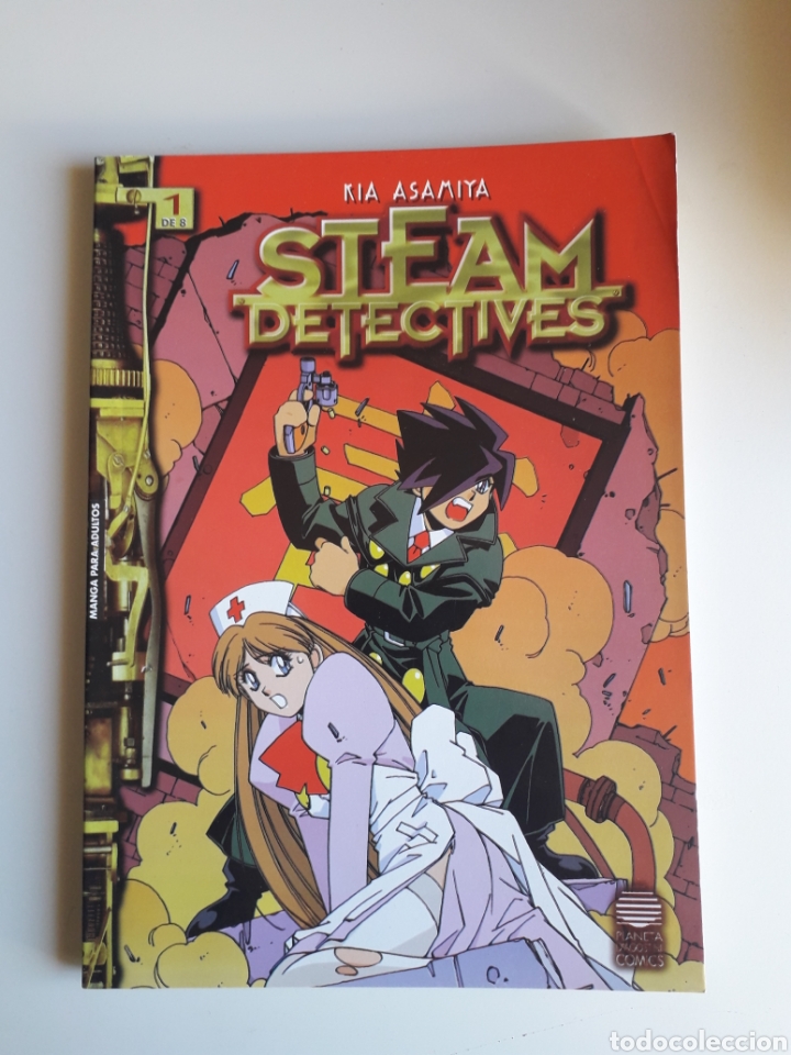 C&oacute;mics: Steam detectives. Tomo 1. Kia Asamiya - Foto 1