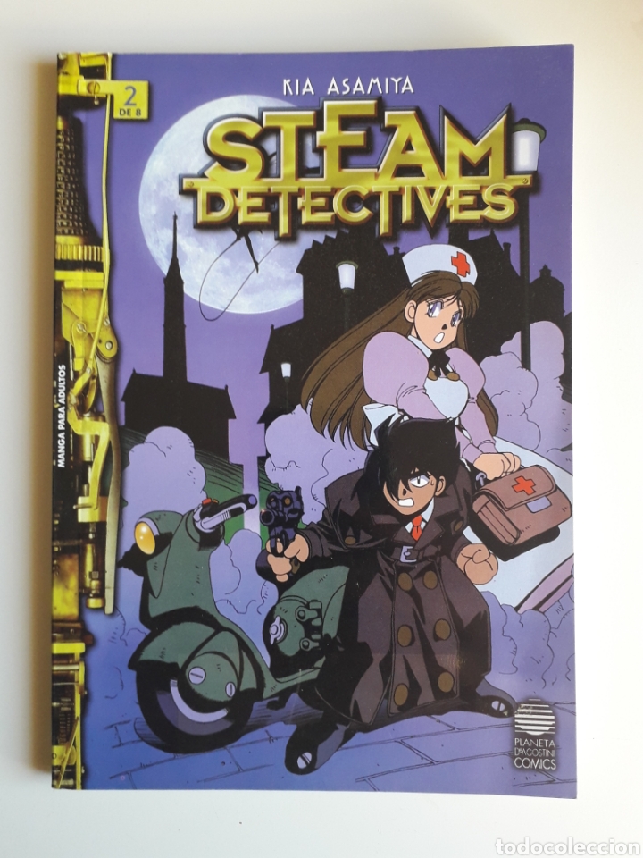 Comics : Steam detectives. Tomo 2. Kia Asamiya