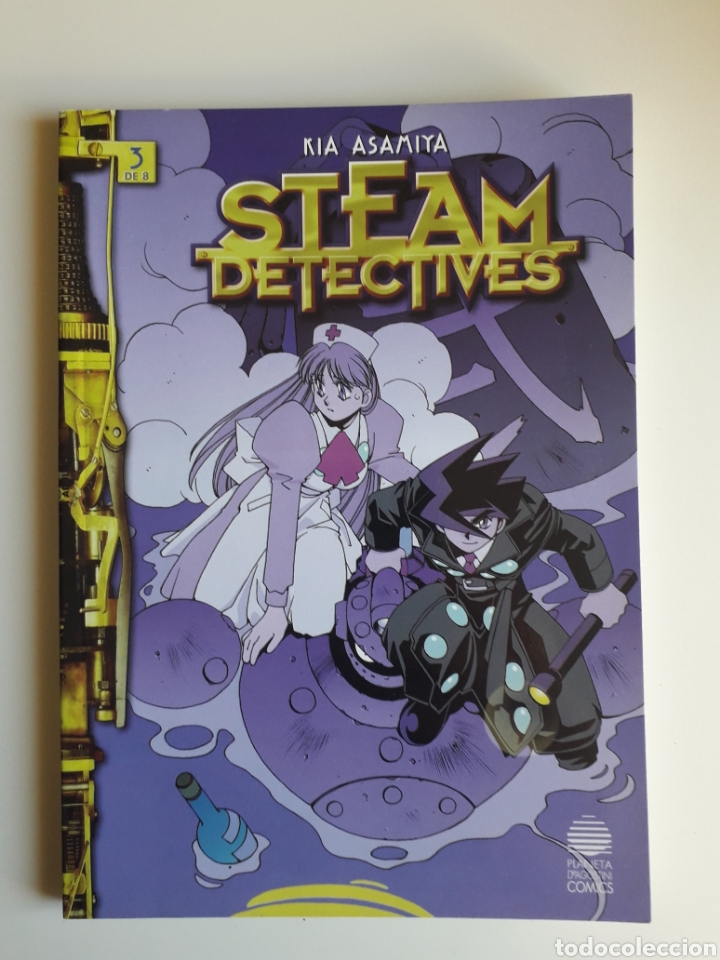 Comics : Steam detectives. Tomo 3. Kia Asamiya