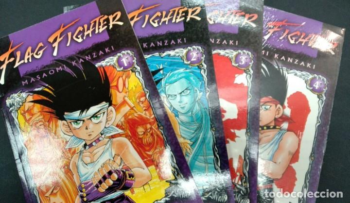 C&oacute;mics: FLAG FIGHTER COLECCI&Oacute;N COMPLETA 4 N&Uacute;MEROS NORMA EDITORIAL - Foto 1