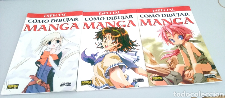 C&oacute;mics: 3 TOMOS - COMO DIBUJAR MANGA -NORMA EDITORIAL- - Foto 1