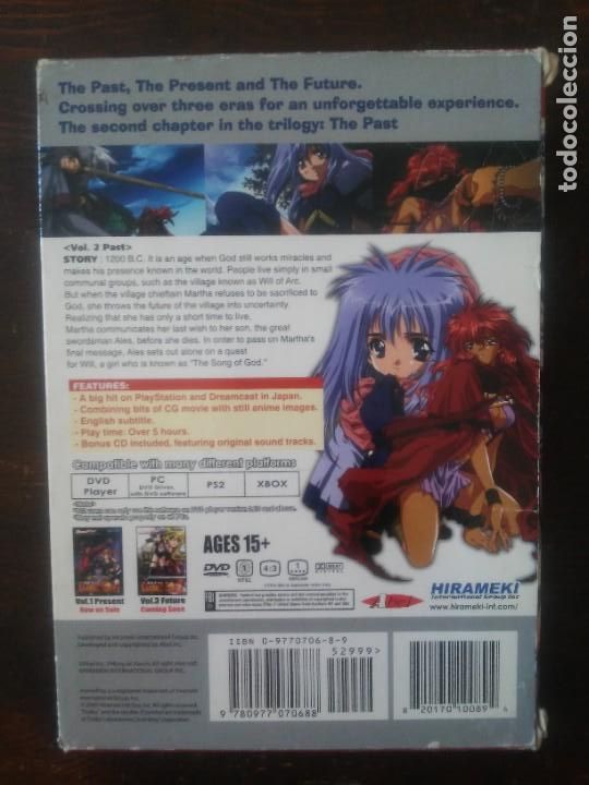 C&oacute;mics: Exodus Guilty Vol.2 Past Anime Play DVD Interactive Visual Novel Hirameki 2005 manga - Foto 4