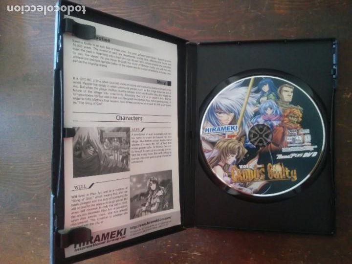 C&oacute;mics: Exodus Guilty Vol.2 Past Anime Play DVD Interactive Visual Novel Hirameki 2005 manga - Foto 7