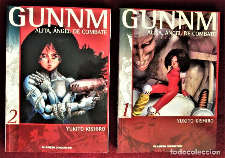 gunnm alita, ángel de combate tomos 1 y 2 de 12 - Compra venta en  todocoleccion