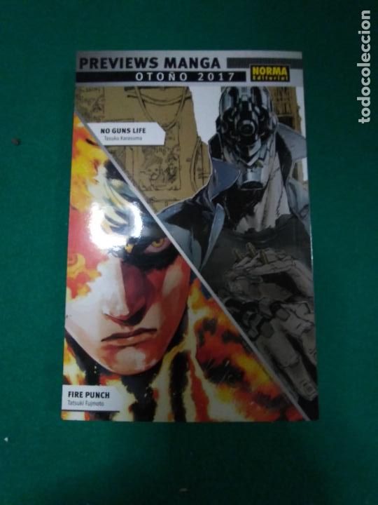 Comics: PREVIEWS MANGA OTO&Ntilde;O 2017. NORMA EDITOEIAL.