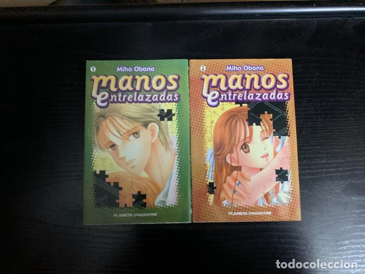 C&oacute;mics: Manos entrelazadas, de Miho Obana. 2 tomos. Completa - Foto 1
