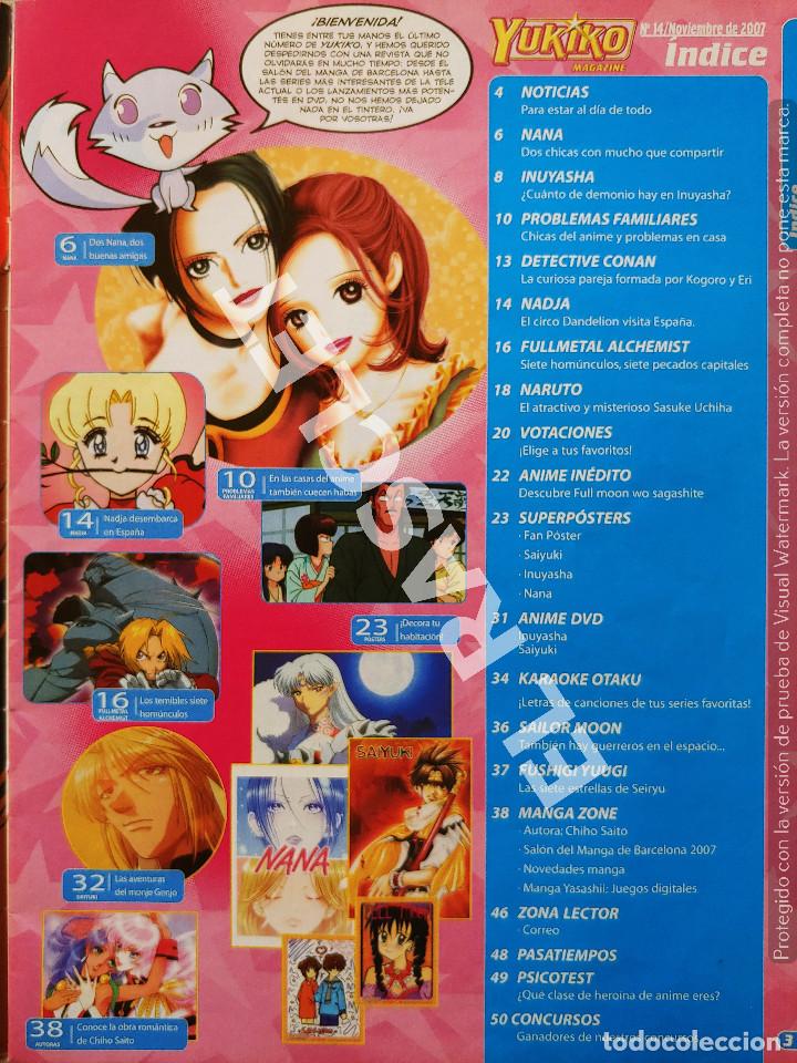 C&oacute;mics: REVISTA YUKIKO - NUMERO 14 - Foto 2
