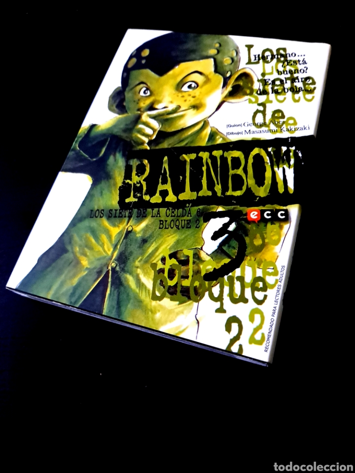 C&oacute;mics: DE KIOSCO RAINBOW 3 LOS SIETE DE LA CELDA 6 BLOQUE 2 ECC MANGA - Foto 1