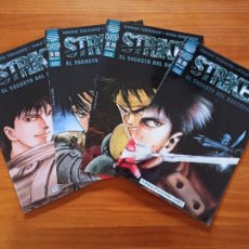 Cómics: STRIKER - EL SECRETO DEL BERSERKER COMPLETA - Nº 1, 2, 3 Y 4 - TAKASHIGE, MINAGAWA - PLANETA (IK)