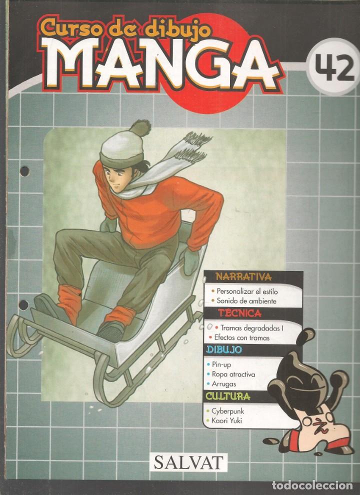Comics : CURSO DE DIBUJO MANGA. FASC&Iacute;CULO. N&ordm; 42. SALVAT, 2003.(B/42)