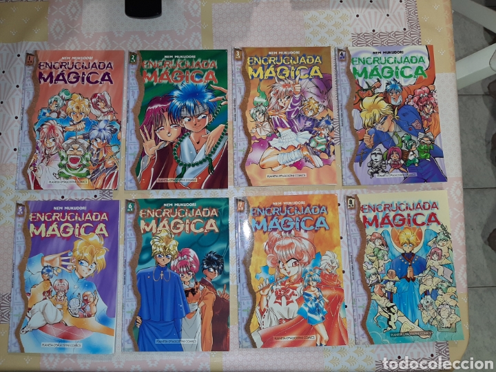 Comics : Encrucijada M&aacute;gica , colecci&oacute;n completa, 8 volumenes, Planeta DeAgostini, colecci&oacute;n Pachinco