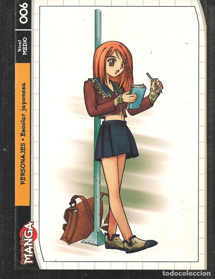 Comics : CURSO DE DIBUJO MANGA: LOTE DE 5 PERSONAJES. TAMA&Ntilde;O: 17 X 12 CTM. POSIBILIDAD DE N&ordm; SUELTO.(B/42)