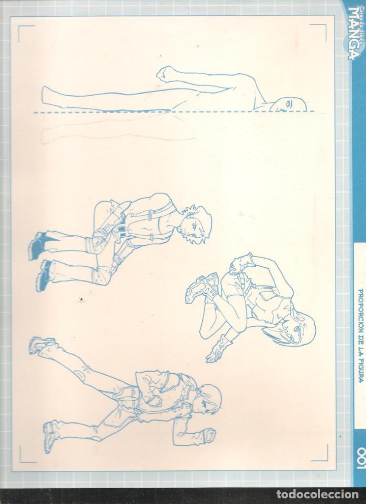 Comics : CURSO DE DIBUJO MANGA: LOTE DE 37 LAMINAS.TAMA&Ntilde;O: 29X 22 CTM. APROX.POSIBILIDAD DE N&ordm; SUELTO.(B/42)