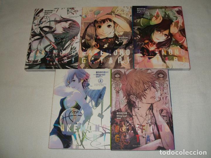 C&oacute;mics: Comic manga Bakemonogatari (Monster Tale) Tomos 1 al 5 de Milky Way ediciones - Foto 1