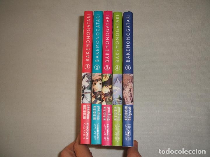 C&oacute;mics: Comic manga Bakemonogatari (Monster Tale) Tomos 1 al 5 de Milky Way ediciones - Foto 3