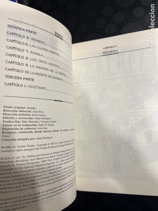 C&oacute;mics: BUDA de OSAMU TEZUKA N.3 Ed PLANETA ( 2002/2003 ) - Foto 3
