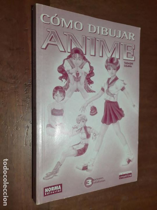 Comics: COMO DIBUJAR ANIME 3. TADASHI OZAWA. LE FALTA LA SOBRECUBIERTA.