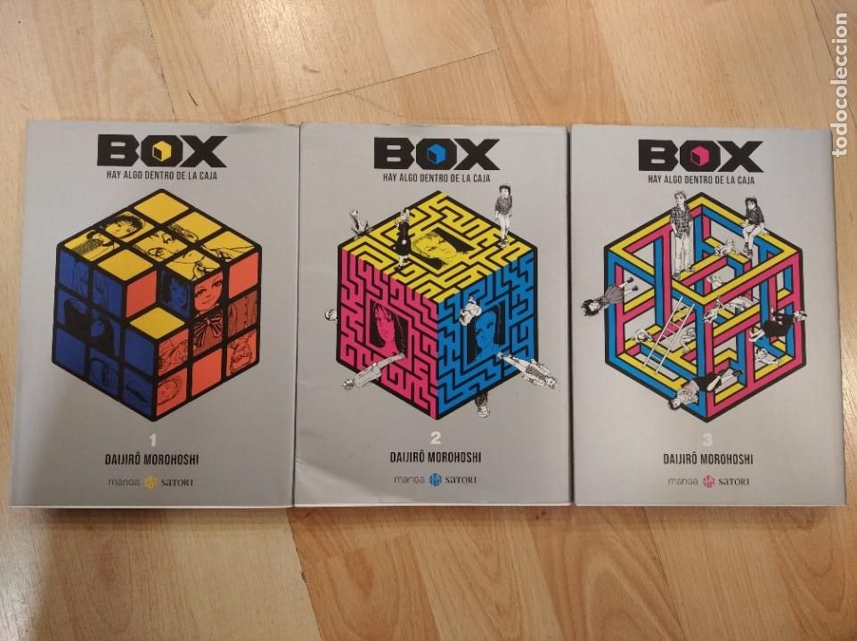 Comics: 'Box. Hay algo dentro de la caja'. Dajiro Morohoshi. Manga