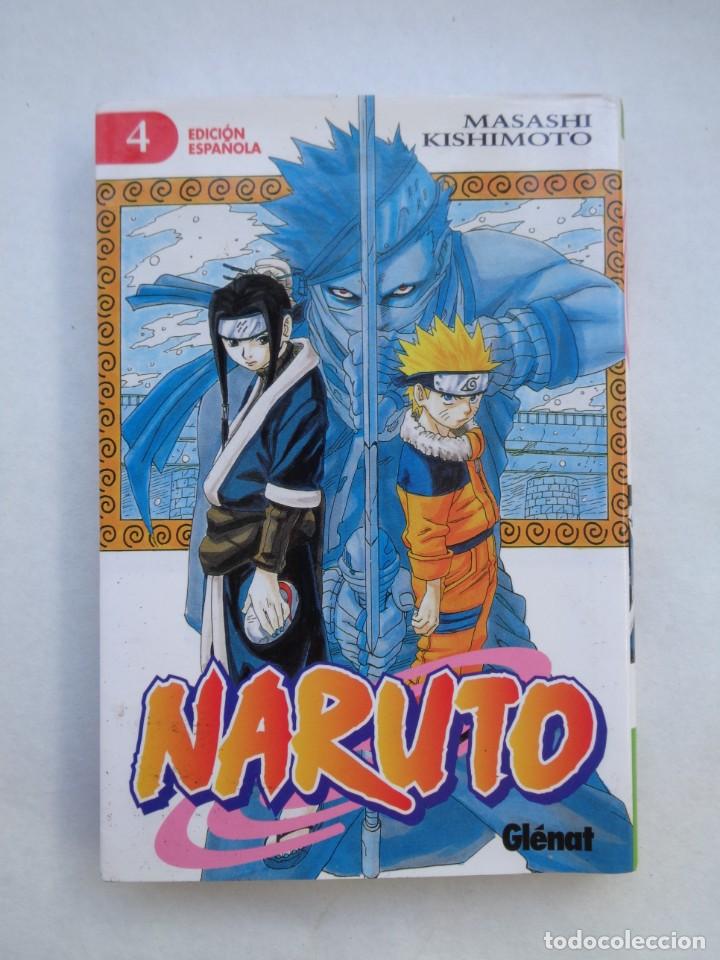 C&oacute;mics: COMIC MANGA : NARUTO, DE MASASHI KISHIMOTO . N&ordm; 4. DE EDICIONES GLENAT - Foto 1