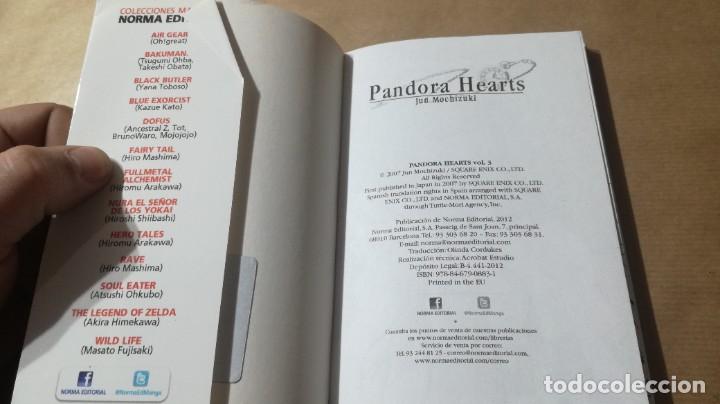 C&oacute;mics: PANDORA HEARTS / 3 / JUN MUCHIZUKI, NORMA / B+007 - Foto 4