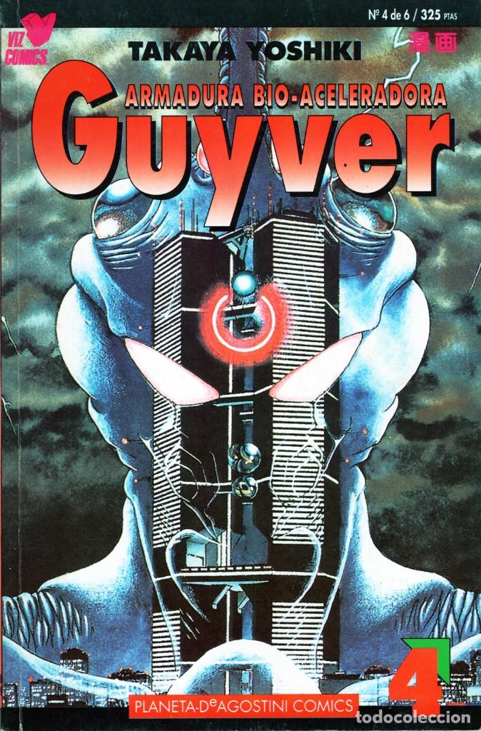 Comics: GUYVER ARMADURA BIO-ACELERADORA N&ordm; 4 (TAKAYA YOSHIKI) - PLANETA - MUY BUEN ESTADO