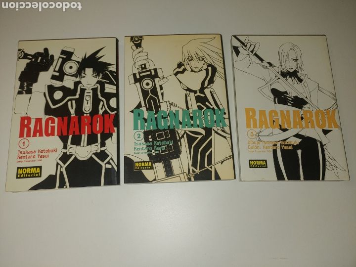 C&oacute;mics: RAGNAROK, COMPLETA EN 3 TOMOS, DE NORMA - Foto 1