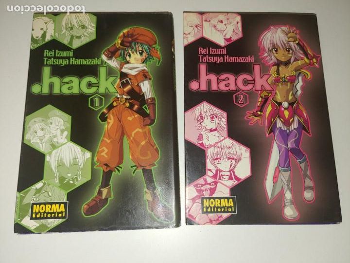 C&oacute;mics: .HACK LOTE TOMOS 1 Y 2, DE NORMA REI IZUMI - Foto 1