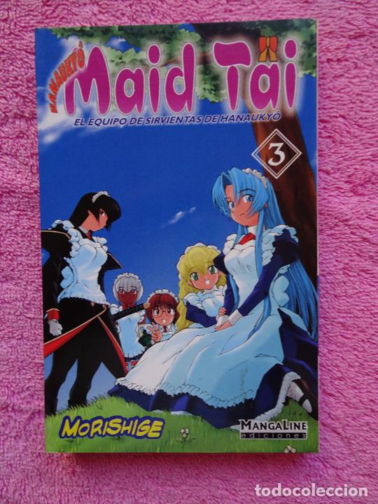 Comics: maid tai 3 el equipo de sirvientas hanaukyo morishige mangaline ediciones 2004