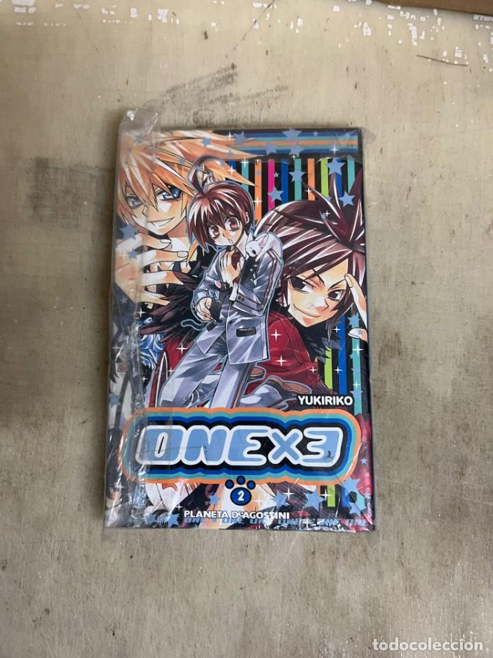 C&oacute;mics: ONE X 3 . COMPLETA 2 N&ordm;S MANGA - Foto 1